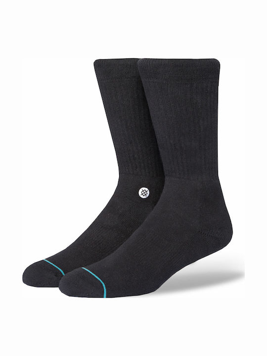 Stance Icon Αθλητικές Κάλτσες Μαύρες 1 Ζεύγος