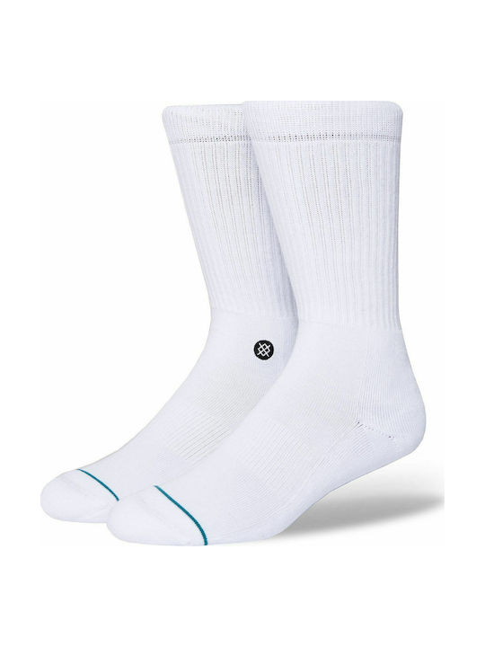 Stance Icon Αθλητικές Κάλτσες Λευκές 1 Ζεύγος