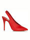 Sante Pointed Toe Stiletto Red High Heels