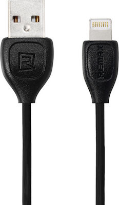 Remax Lesu RC-050t Regular USB to micro USB / Lightning Cable Μαύρο 2m