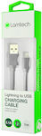 Lamtech Regular USB to Lightning Cable Μαύρο 1m (LAM444519)