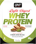 QNT Light Digest Whey Πρωτεΐνη Ορού Γάλακτος Χωρίς Γλουτένη με Γεύση Pistachio 40gr