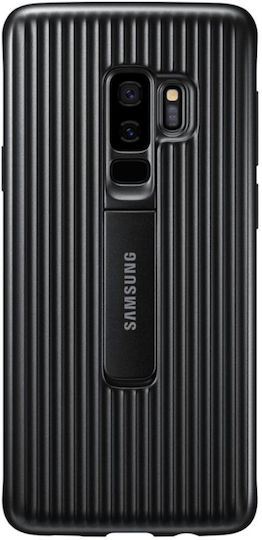 Samsung Задна корица Пластмаса Черен (Galaxy S9+)