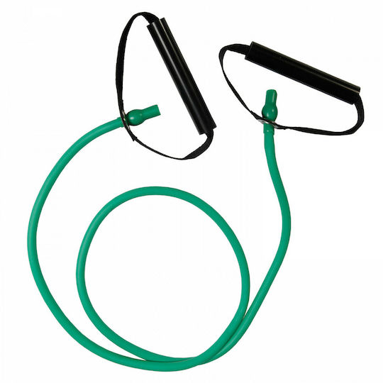 Olympus Sport Rubber Tubing Power Speed Λάστιχο Γυμναστικής Σωληνωτό με Λαβές Πράσινο