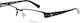 Emporio Armani Metal Eyeglass Frame Black 1006 3088