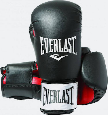 Everlast Rodney 1803 Boxhandschuhe aus Kunstleder Schwarz