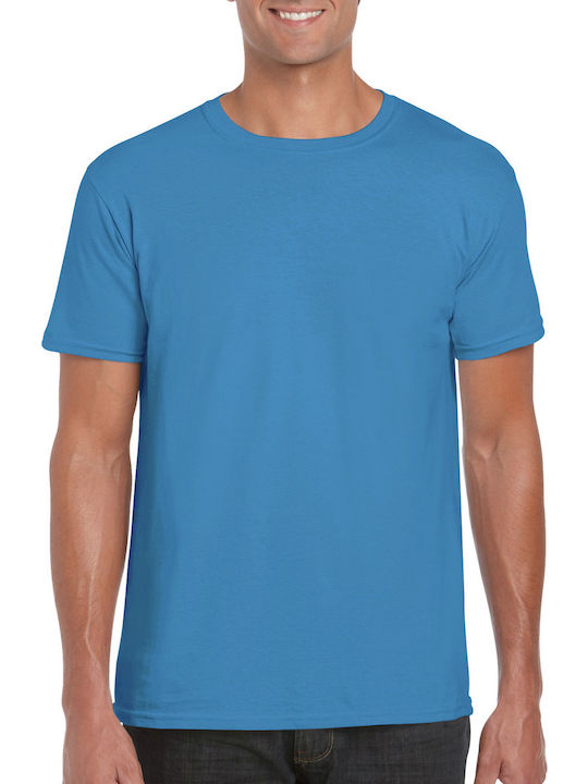 Gildan Softstyle 64000 Men's Short Sleeve Promotional T-Shirt Sapphire 64000-026