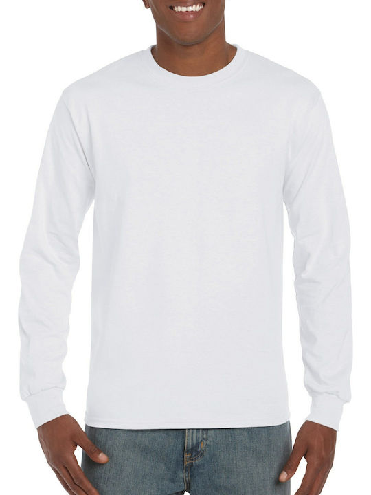 Gildan Men's Long Sleeve Promotional Blouse White 2400-30