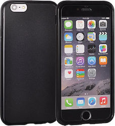 Forcell Matt IPHONE Silicone Back Cover Black (iPhone 5/5s/SE)