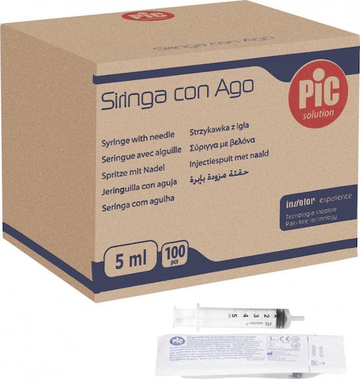 PiC Solution Σύριγγες χωρίς βελόνα 50-60ml Σύριγγες 50τμχ
