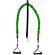 MPF Rubber Fit 2 Resistance Band Gymtube with Handles Green 1.3m