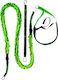 MPF Power Belt 1 Resistance Band Gymtube with Handles Green 2.5m
