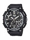 Casio Men's Watch 53.5mm Chronograph Battery with Black Rubber Strap
