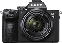 Sony Mirrorless Φωτογραφική Μηχανή α7 Mark III Full Frame Kit (FE 28-70mm F3.5-5.6 OSS) Black