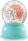 Djeco Kids Decorative Lamp Snowball Unicorn Blue 11x11x14εκ.