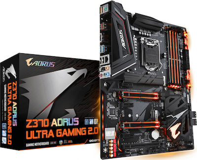 Gigabyte Z370 Aorus Ultra Gaming 2.0 (rev. 1.0) ATX Дънна платка с Intel 1151 Гнездо