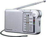 Panasonic RF-P150D Ραδιοφωνάκι Μπαταρίας Ασημί