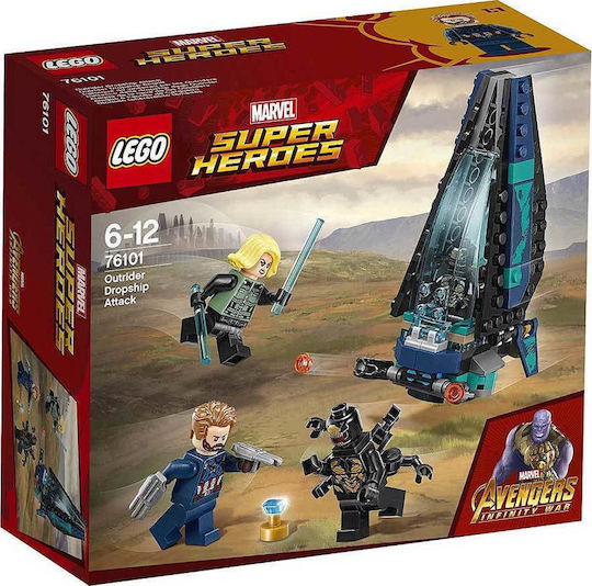 LEGO Super Heroes Outrider Dropship Attack για 6-12 Ετών