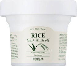 Skinfood Rice Mask Wash Off Gesichtsmaske für das Gesicht für Peeling 100gr