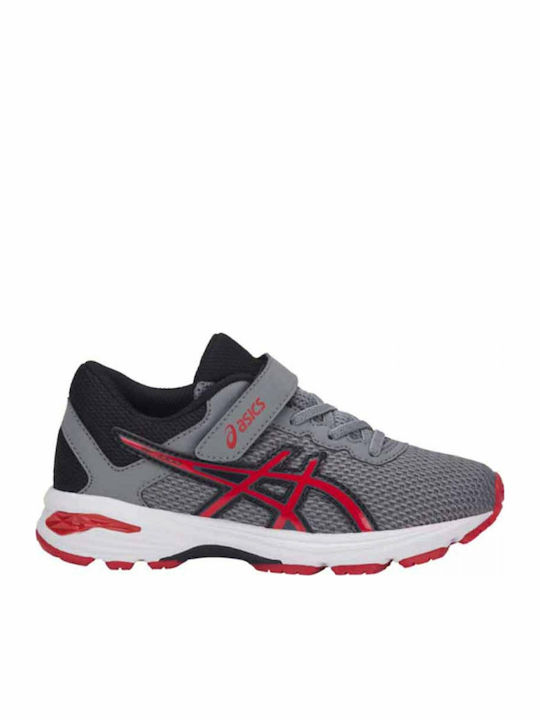 Junior Gt 1000 6 PS Kids Sports Shoes Running with Hoop & Loop Closure Gray