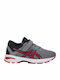 Junior Gt 1000 6 PS Kids Sports Shoes Running with Hoop & Loop Closure Gray