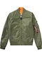MA-1 VF LW Usaf Jacke Bomber Grün