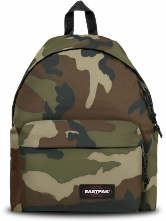 Eastpak Padded Pak'r Camo Σχολική Τσάντα Πλάτης Γυμνασίου - Λυκείου Πολύχρωμη 24lt