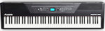 Alesis Ηλεκτρικό Stage Πιάνο Recital Pro με 88 Βαρυκεντρισμένα Πλήκτρα Ενσωματωμένα Ηχεία και Σύνδεση με Ακουστικά και Υπολογιστή Black