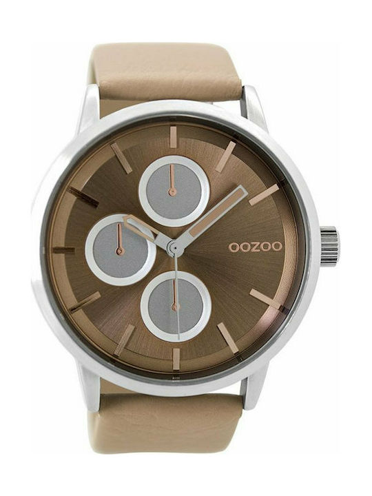 Oozoo Timepieces Uhr Chronograph Batterie mit B...