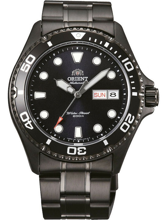 Orient Herrenuhr 42mm Automatisch mit Schwarz M...