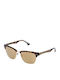 Zadig & Voltaire Men's Sunglasses with Brown Frame and Mirror Lenses