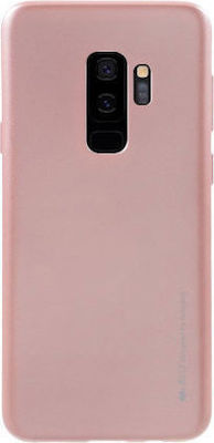 Mercury iJelly Coperta din spate Silicon Rose Gold (Galaxy S9+)