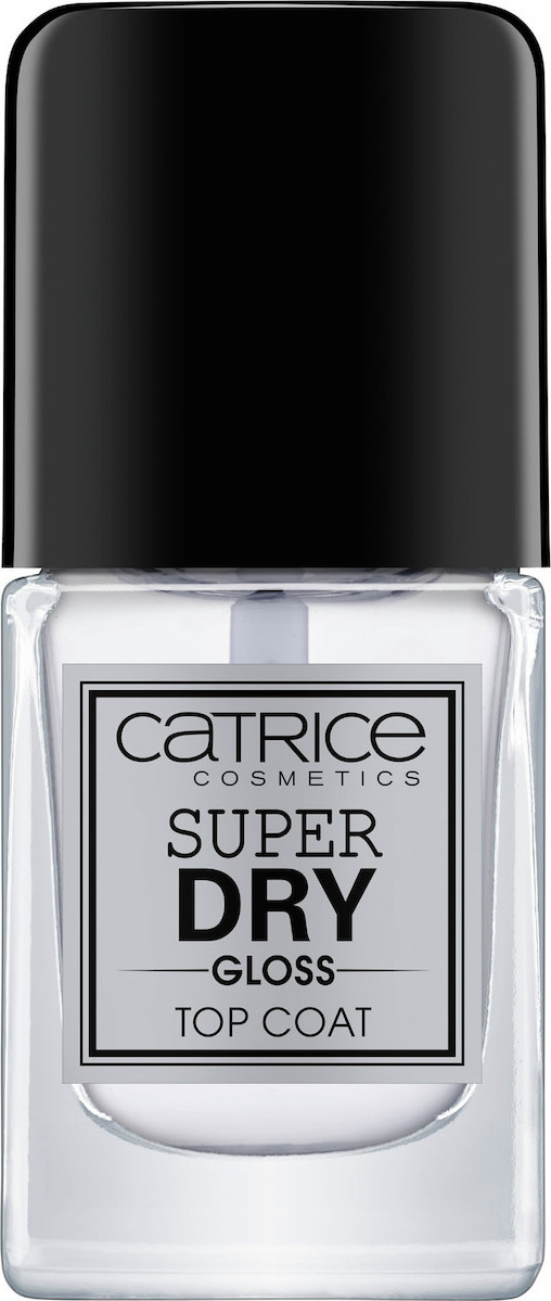 Catrice Cosmetics Super Gloss Top Coat για Απλά Βερνίκια Quick Dry 10