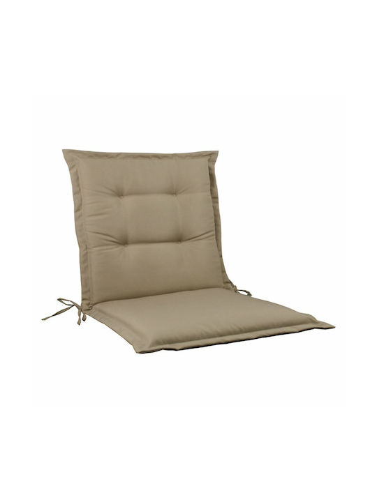 Woodwell Garden Chair Cushion with Back Flap Brown 100x45cm.