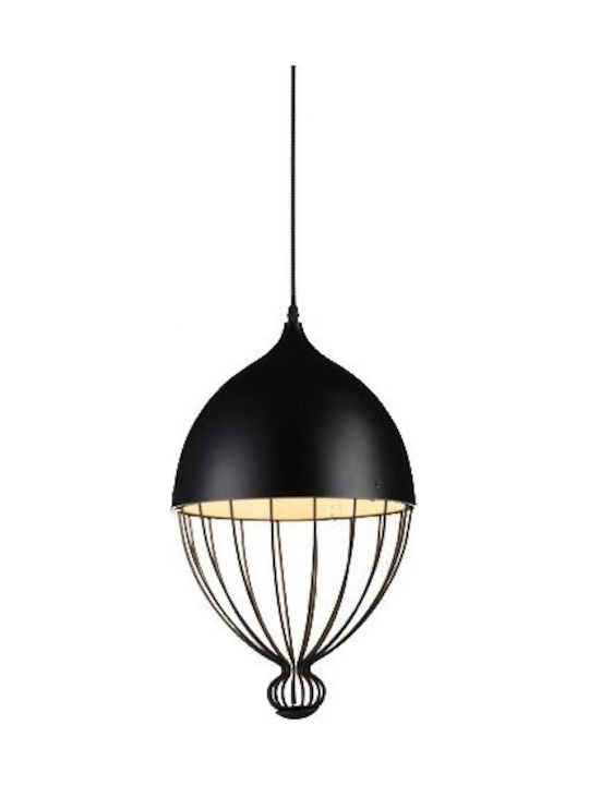 GloboStar Sobrino Pendant Light Suspension Grid for Socket E27 Black