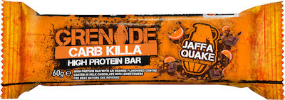 Grenade Carb Killa High Bar with 22gr Protein & Flavor Jaffa Quake 60gr