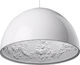 GloboStar Serenia Pendant Light White Bell with Socket E27 40x20cm