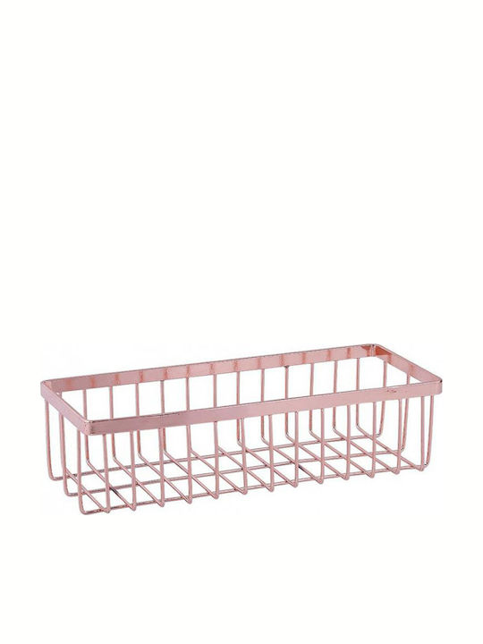 Metallic Decorative Basket 30x11x11cm Espiel