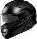 Shoei Neotec II Black Motorradhelm Aufklappbar DOT / ECE 22.05 1650gr 01NT2BLACK