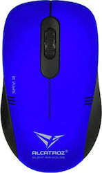 Alcatroz Stealth Air 3 Kabellos Mini Maus Blau