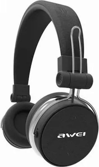 Awei A700BL Wireless / Wired On Ear Headphones with 12 hours of Operation Black