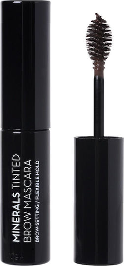 Korres Minerals Tinted Mascara for Eyebrows 01 Dark Shade