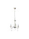 ARlight CW 2188/3 Candelabru 3xE14 Ø50cm cu Lumânări Alb 0104274