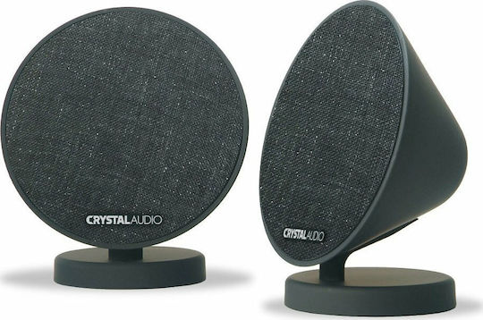 Crystal Audio Sonar Duo Ηχείο Bluetooth 10W με Διάρκεια Μπαταρίας έως 8 ώρες Μαύρο