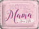 Nostalgic Art 3D Wanddekoration Schild Word Up Hotel Mama Handgefertigt aus Metall 15x1x15cm