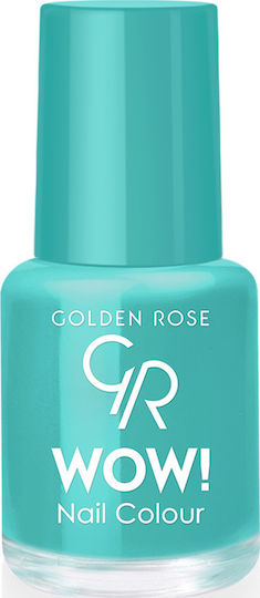 Golden Rose Wow! Glossy Βερνίκι Νυχιών Μπλε 99 6ml