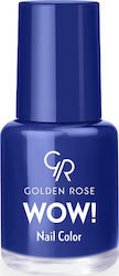 Golden Rose Wow! Glossy Βερνίκι Νυχιών Μπλε 85 6ml