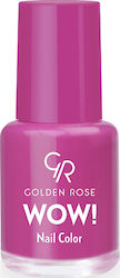 Golden Rose Wow Lac De Unghii Roz Lucios 6ml