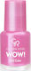 Golden Rose Wow! Glossy Βερνίκι Νυχιών Ροζ 6ml