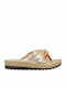 Parex Women's Flat Sandals Anatomic In Gold Colour 12117002.CO